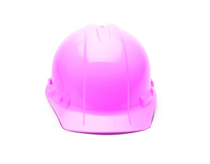 Fototapeta premium Isolated Pink Hard Hat - Transparent PNG.