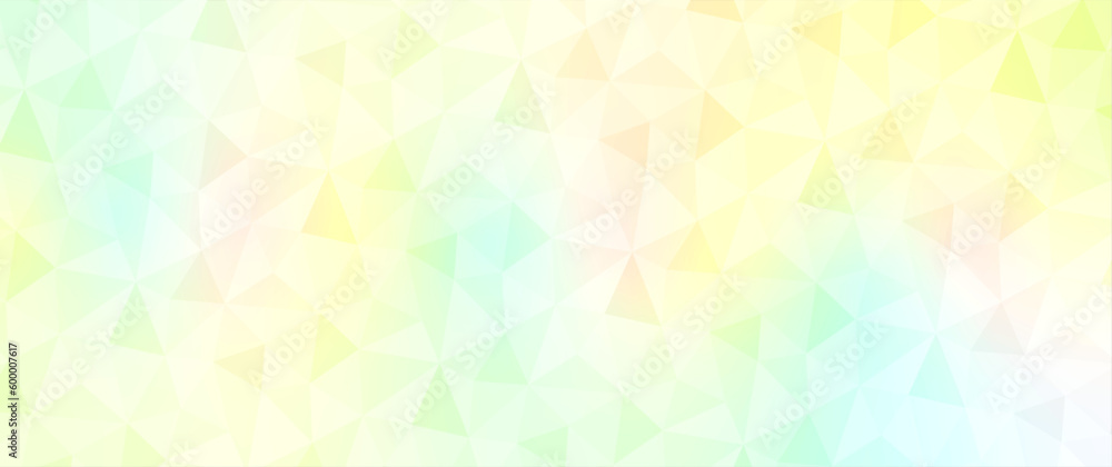 Wall mural gradient and geometric pattern background design