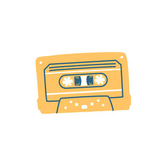 Obraz premium world music day celebration cassette tape