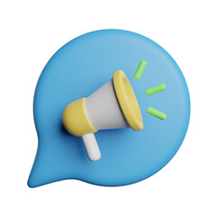 Fototapeta premium Broadcast Message Chat