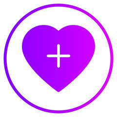 Fototapeta premium vet gradient icon