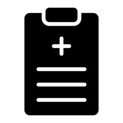 medical checkup glyph icon