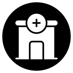 Obraz premium pet care glyph icon