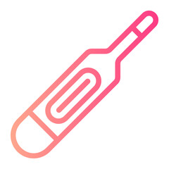 thermometer gradient icon