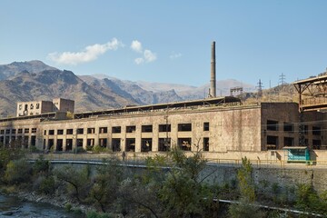 The Beautiful Former Mining Town of Alaverdi, Armenia Built Along the Debed Canyon