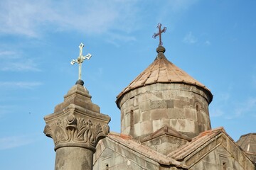 Fototapeta na wymiar The UNESCO World Heritage Site of Haghpat Monastery in Alaverdi Armenia