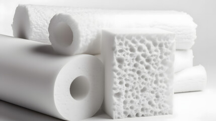 ポリエチレンフォーム（発泡スチロール） No.006 | Polyethylene foam (EPS foam) Generative AI
