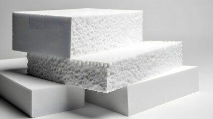 ポリエチレンフォーム（発泡スチロール） No.001 | Polyethylene foam (EPS foam) Generative AI