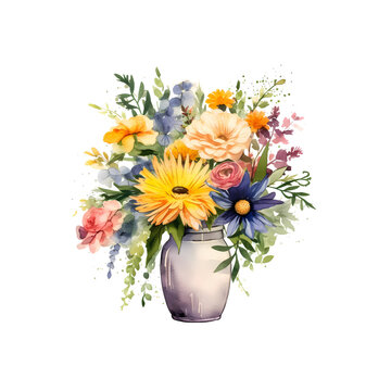 002-vase of flowers-transparent - 10
