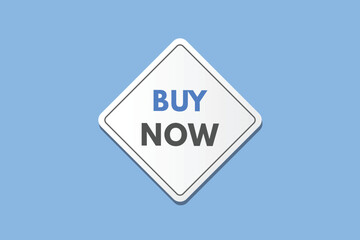 Buy Now text Button. Buy Now Sign Icon Label Sticker Web Buttons