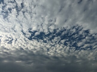 Obraz premium blue sky with clouds