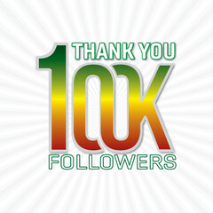 100k followers celebration thank you