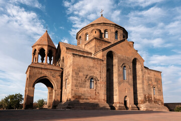 Fototapeta na wymiar View of Saint Hripsime Church. Vagharshapat, Armenia.