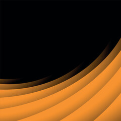 abstract orange background with spiral