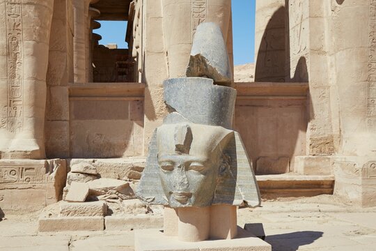 The Ramesseum, the Mortuary Temple of Ramesses II, one of Ancient Egypt's Most Dominant Kings
