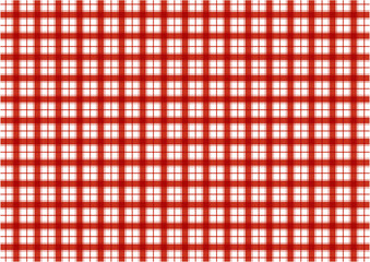赤いチェック柄の背景素材