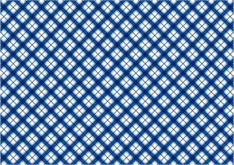 青いチェック柄の背景素材