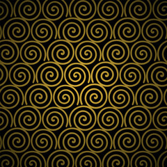 seamless abstract pattern with circles