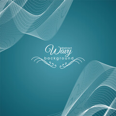 abstract colorful wavy background with lines