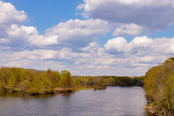 river in autumn