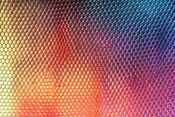 Abstract Rainbow Holographic Texture for Futuristic Designs