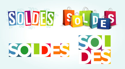 Illustration soldes d'été