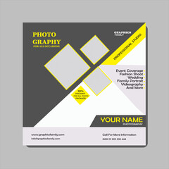 Fototapeta premium social media post design