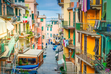 Naklejka na ściany i meble Cinque Terre, Italy