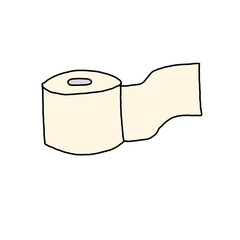 roll of toilet paper