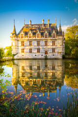 Azay-le-Rideau chateau, France