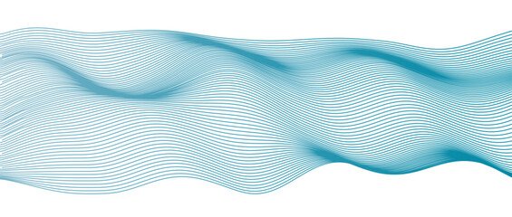 abstract Blue water stripe wave background. Blue minimal round lines abstract background. Abstract blue wave lines pattern background. Vector file