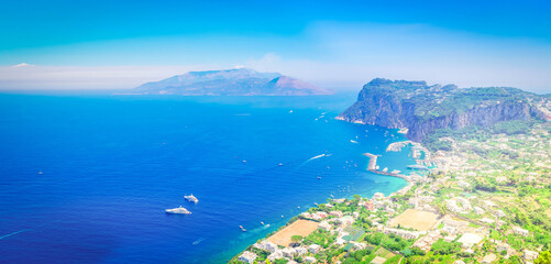 Obraz premium Capri island, Italy