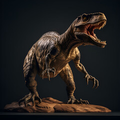 Tyrannosaurus rex dinosaur 3d 4k
