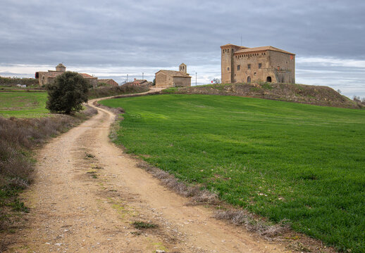 Montcortes Castle in La Segarra, Catalonia