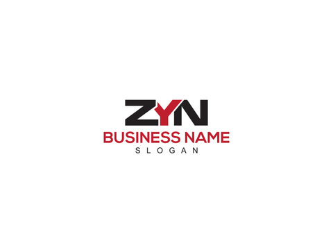 Minimalist Letter ZYN Logo Icon, Alphabet ZY zyn Premium Letter Logo Design For You