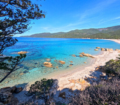 La Baie de Cupabia, en Corse