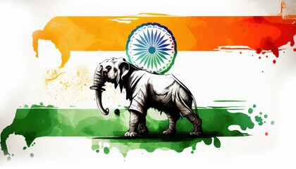 Independence Day of India by Generative AI