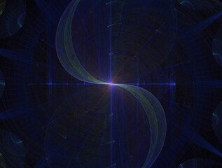 Obraz premium Imaginatory fractal abstract background Image