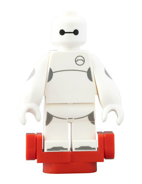 Dortmund - Deutschland 7. Mai 2023 Lego Minifigure Baymax von Walt Disney