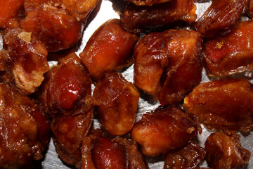 Dates Fruit on a Plate