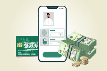money arab saudia visa mobile cash