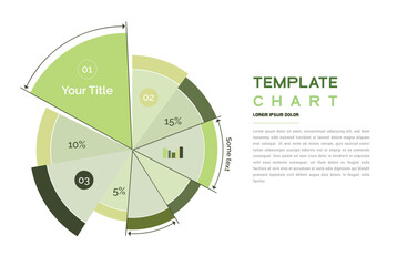 template chart consisting of 9 sections