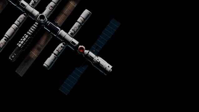 docking the living module of the Space Station in space. have an alpha channel 