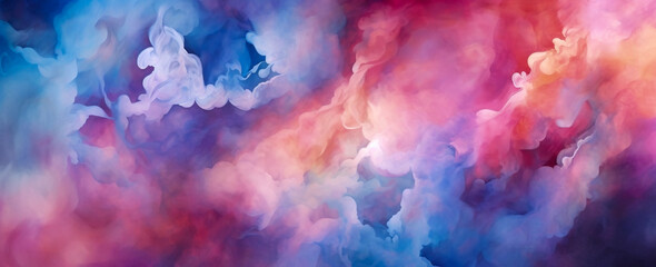 Fototapeta na wymiar Vibrant texture background, smoke design