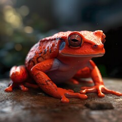 Generative AI - Roter Frosch