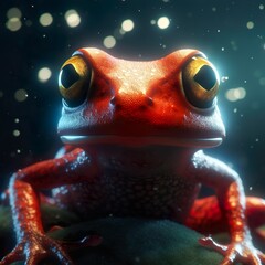 Generative AI - Roter Frosch