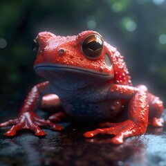 Generative AI - Roter Frosch