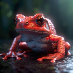 Generative AI - Roter Frosch