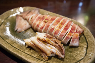 新鮮で美味しいイカ焼き