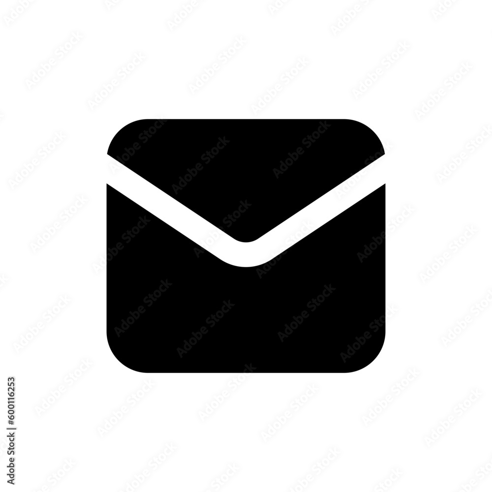 Poster mail envelope icon, email message icon sign. notification new message icons
